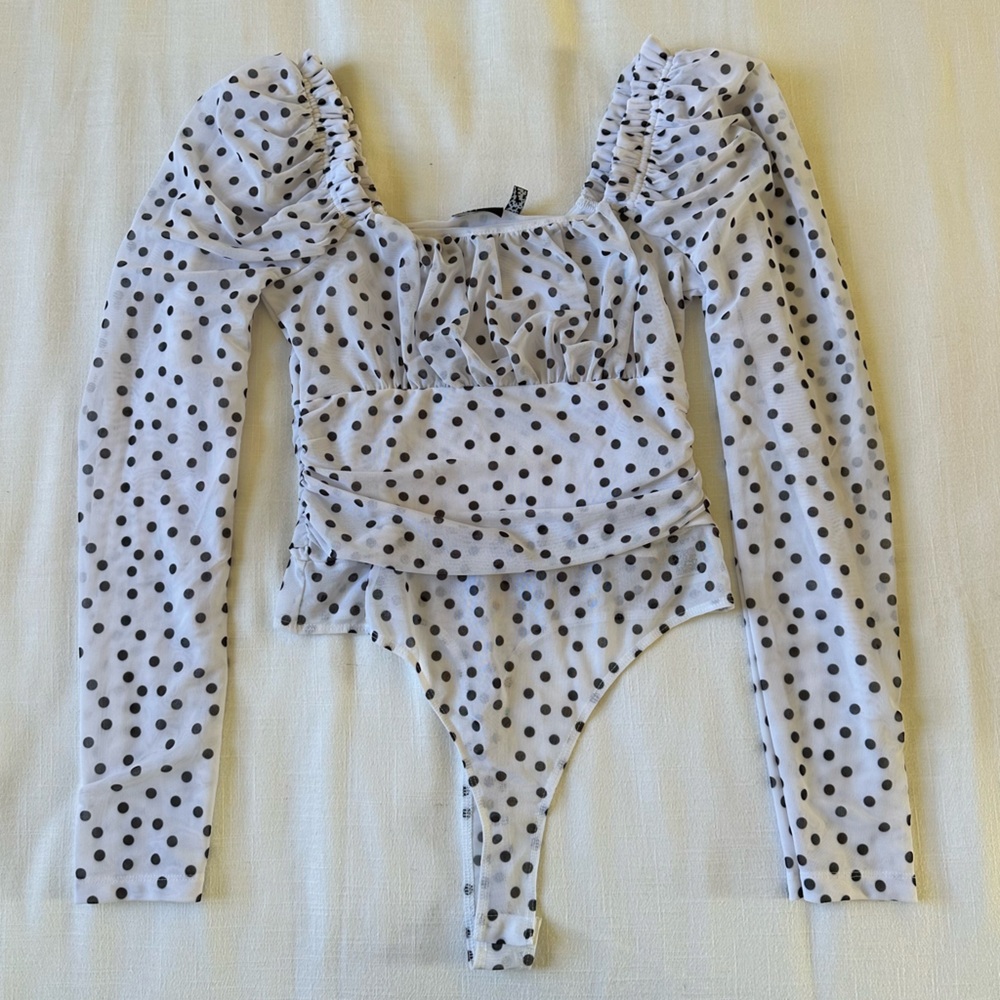 Polka Dot Bodysuit